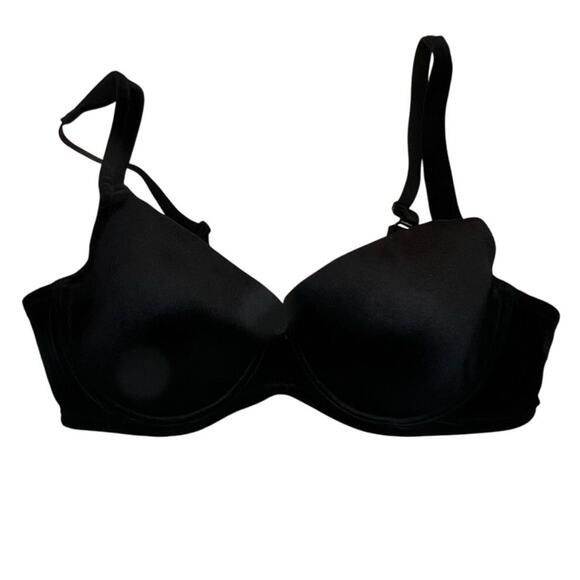 Victoria's Secret Black Velvety Bra 36C - Picture 1 of 3